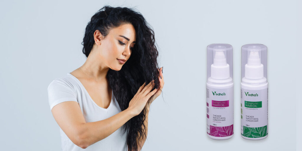 Vedha’s Therapeutic Hair Oil: Unleash the Power of Ayurveda for Luxurious Locks